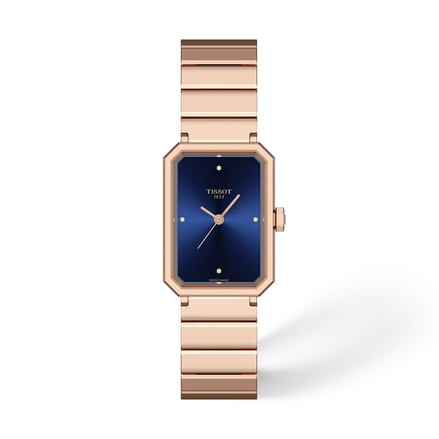 Tissot SRV Rectangular T160.110.33.046.00 Blue Dial Watch Ref. T160.110.33.046.00